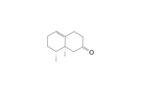 11,12,13-tri-nor-Eremophil-1(10)-en-7-one;(8R,8as)-8,8A-dimethyl-3,4,6,7,8,8A-hexahydro-1H-naphthalen-2-one