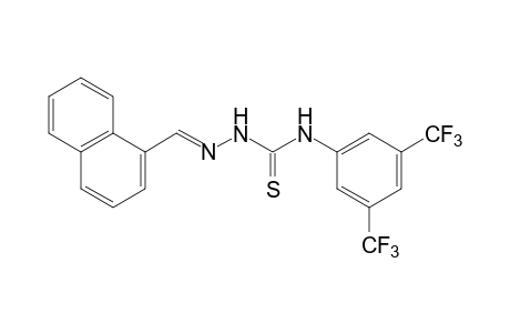 1-NAPHTHALDEHYDE, 4-(alpha,alpha,alpha,alpha',alpha',alpha'-HEXAFLUORO-3,5-XYLYL)-3-THIOSEMICARBAZONE