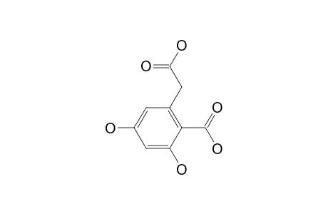 2-(Carboxymethyl)-4,6-dihydroxy-benzoic acid