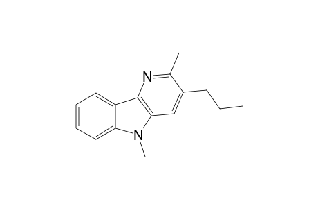 2,5-Dimethyl-3-propyl-pyrido[3,2-b]indole