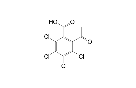 2-acetyl-3,4,5,6-tetrachlorobenzoic acid