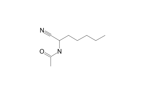 N-Hexylamine, N-acetyl-1-cyano-