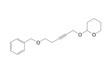 5-PHENYLMETHOXY-1-(TETRAHYDROPYRAN-2'-YLOXY)-PENT-2-YNE;COMPUOND-#19