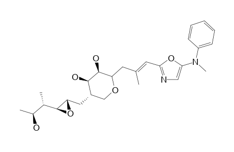 5-(N-Methyl-N-phenylamino)-2-(1-normon-2-yl)oxazole