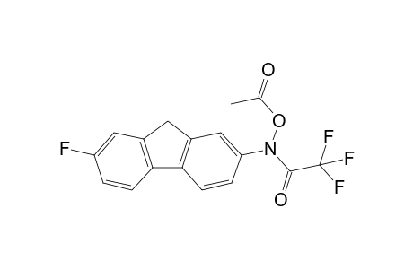 N-Acetoxy-N-(trifluoroacetyl)-7-fluoro-2-aminofluorene