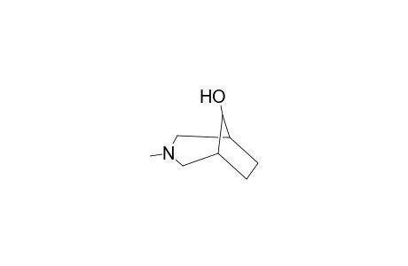 3-Azabicyclo[3.2.1]octan-8.alpha.-ol, 3-methyl-, anti-