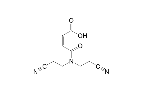 N,N-bis(2-cyanoethyl)maleamic acid