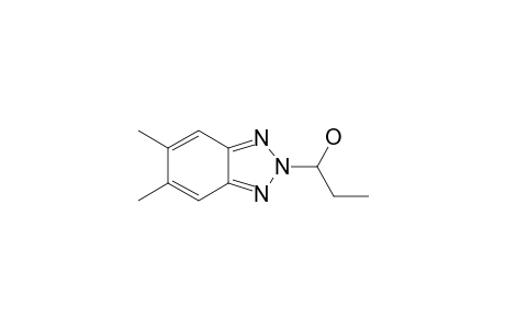 1-(5,6-dimethylbenzotriazol-2-yl)propan-1-ol