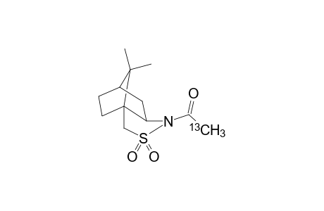 (1S,2R)-N-([1-13C]acetylbornane-10,2-sultam