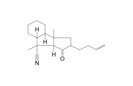 Tricyclo[7.3.0.0(3,8)]dodecan-12-one, (Z)-1,9-cisoid-8,9-cis-3,8-11-(but-3-en-1-yl)-2.alpha.-cyano-2.beta.-methyl-9.beta.-methyl-