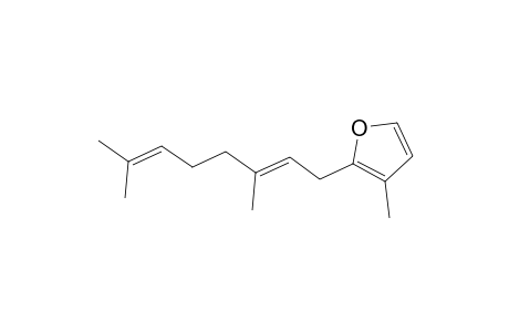 2-[(2E)-3,7-Dimethyl-2,6-octadienyl]-3-methylfuran