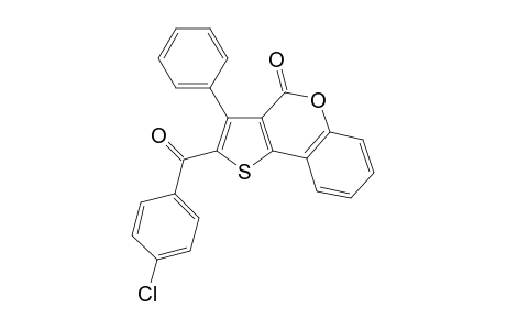 2-(4-Chlorobenzoyl)-3-phenyl-4H-thieno[3,2-c]chromen-4-one