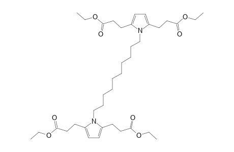 1,1'-decamethylenedi-2,5-pyrroledipropionic acid, tetraethyl ester