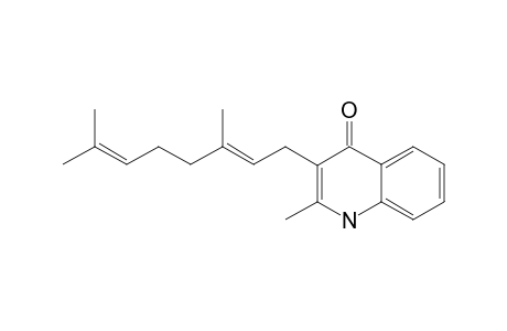 3-GERANYL-2-METHYL-4(1H)-QUINOLONE