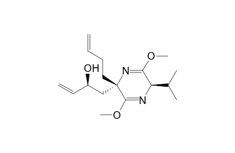 (2S)-1-[(2R,5S)-5-but-3-enyl-2-isopropyl-3,6-dimethoxy-2H-pyrazin-5-yl]but-3-en-2-ol