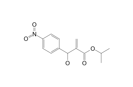 2-[Hydroxy-(4-nitrophenyl)methyl]-2-propenoic acid propan-2-yl ester