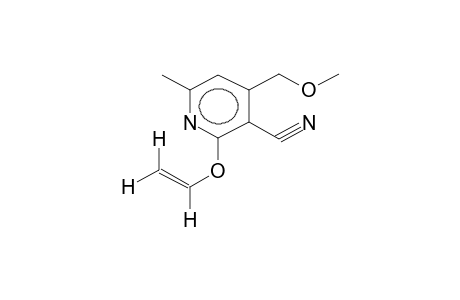 2-VINYLOXY-3-CYANO-4-METHOXYMETHYL-6-METHYLPYRIDINE