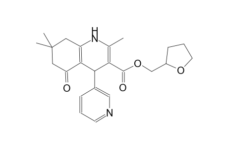 Tetrahydro-2-furanylmethyl 2,7,7-trimethyl-5-oxo-4-(3-pyridinyl)-1,4,5,6,7,8-hexahydro-3-quinolinecarboxylate