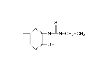 1-ethyl-3-(6-methoxy-m-tolyl)-2-thiourea