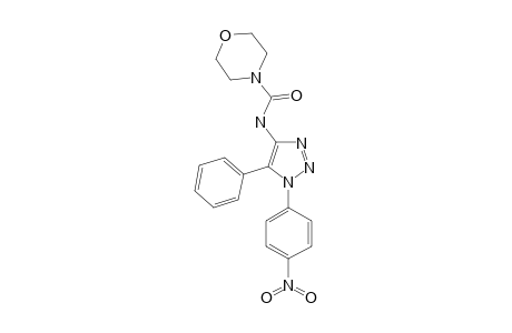 N-[1-(p-nitrophenyl)-5-phenyl-1H-1,2,3-triazol-4-yl]-4-morpholinecarboxamide