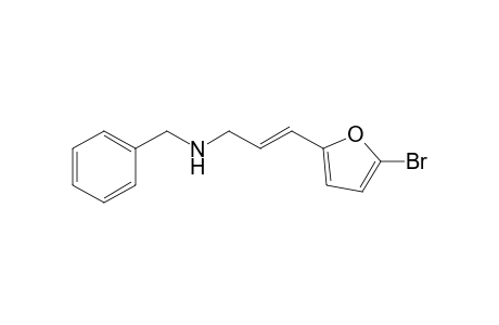 (E)-N-benzyl-3-(5-bromo-2-furyl)prop-2-en-1-amine