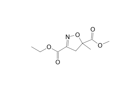 3-Ethyl 5-methyl 5-methyl-4,5-dihydroisoxazole-3,5-dicarboxylate