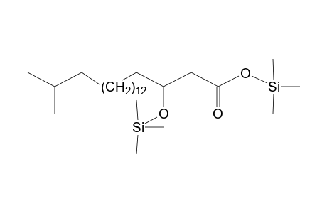 3-TRIMETHYLSILYLOXY-18-METHYL NONADECANOIC ACID (TMS ESTER)