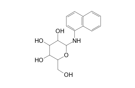 2-(hydroxymethyl)-6-(1-naphthalenylamino)oxane-3,4,5-triol