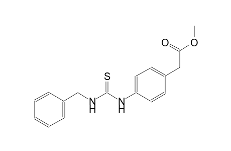 Methyl (4-{[(benzylamino)carbothioyl]amino}phenyl)acetate