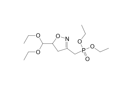 5-Diethoxymethyl-3-(diethoxyphosphoryl)methyl-2-isoxazoline
