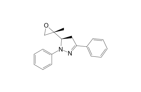 (R)-5-((R)-2-Methyloxiran-2-yl)-1,3-diphenyl-4,5-dihydro-1H-pyrazole