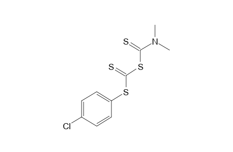 trithiocarbonic acid, anhydrosulfide with dimethyldithiocarbamic acid, p-chlorophenyl ester