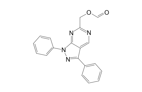 1,3-Diphenyl-6-[(formyloxy)methyl]-1H-pyrazolo[3,4-d]pyrimidine