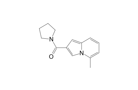 5-METHYL-2-(PYRROLIDIN-1-YL)-INDOLIZINE