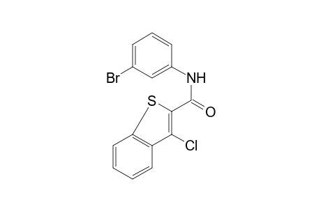 N-(3-Bromophenyl)-3-chloro-1-benzothiophene-2-carboxamide