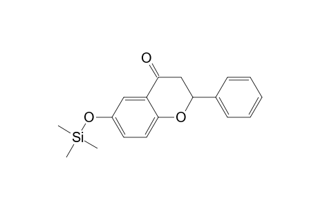 Flavanone <6-hydroxy->, mono-TMS