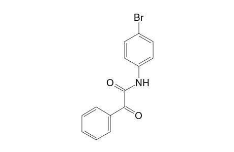 N-(4-bromophenyl)-2-oxo-2-phenylacetamide