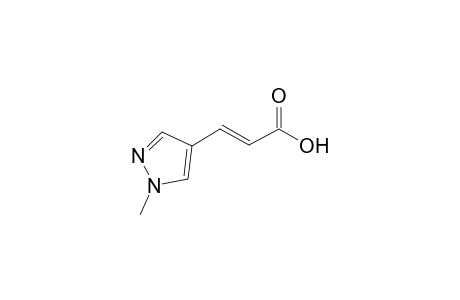 (2E)-3-(1-methyl-1H-pyrazol-4-yl)-2-propenoic acid