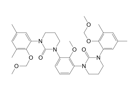 2(1H)-Pyrimidinone, 1,1'-(2-methoxy-1,3-phenylene)bis[tetrahydro-3-[2-(methoxymethoxy)-3, 5-dimethylphenyl]-