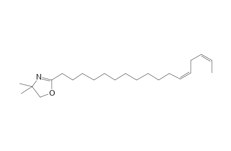 13,16-Octadecadienoic acid, dmox derivative