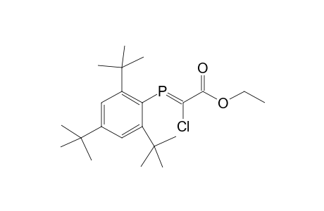 Ethyl (E)-2-Chloro-3-(2,4,6-tri-butylphenyl)-3-phospha-2-propenoate