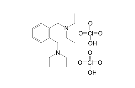N,N,N',N'-tetraethyl-o-xylene-alpha,alpha'-diamine, diperchlorate
