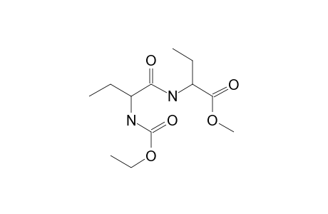 Ethylglycyl-ethylglycine, N-ethoxycarbonyl-, methyl ester (isomer 1)