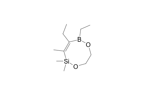 4,5-DIETHYL-2,2,3-TRIMETHYL-1,6-DIOXA-2-SILA-5-BORA-3-CYCLOOCTENE