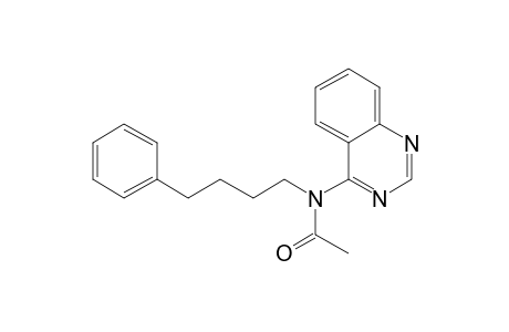 N-(4-Phenylbutyl)quinazolin-4-amine, ac derivative