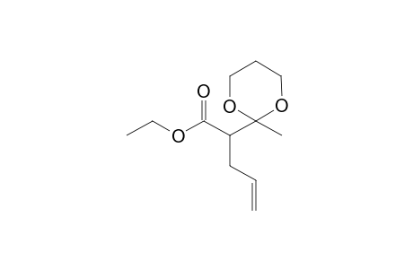 Ethyl 2-Allyl-3,3-(1,3-propanedioxy)butanoate