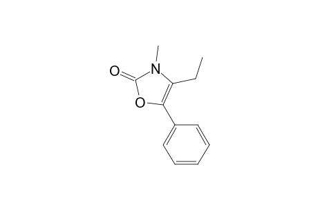 3-Methyl-4-ethyl-5-phenyl-4-oxazolin-2-one