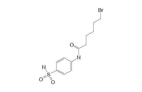 4-Aminosulfonylbenzenamine, N-[6-bromo-N-hexanoyl]-