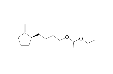 (+)-(R)-1-[4-(1-(Ethoxyethoxy)butyl]-2-methylenecyclopentane