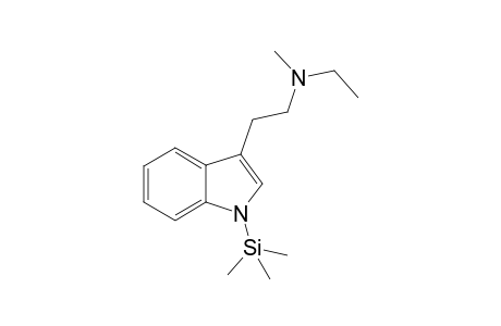 N-ethyl-N-methyl-2-(1-(trimethylsilyl)-1H-indol-3-yl)ethan-1-amine